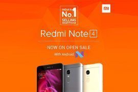 Redmi Note 4 available online in India for open sale