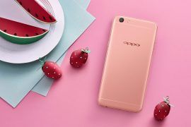 Oppo F3 Rose Gold